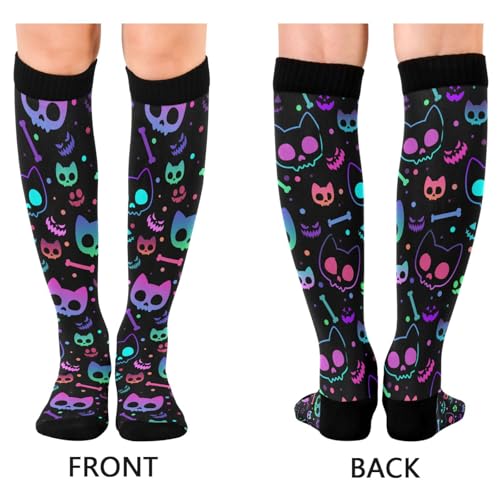 Image of Compression Socks for Women & Men, Knee High Socks for Circulation Medical Running Athletic Nurse Travel