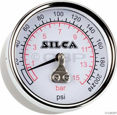 SILCA Floor-pump gauge, 210psi - #73.7