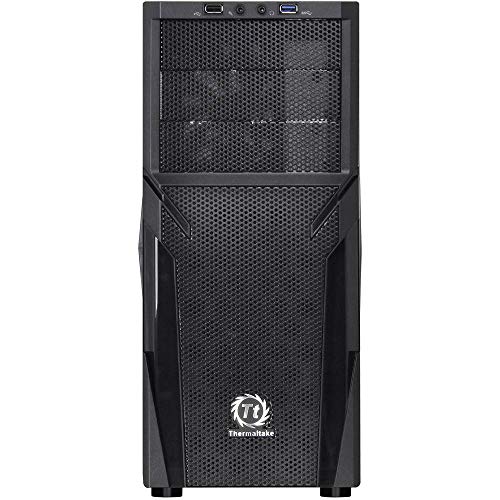 Thermaltake Versa H21 Midi Mesh Tower Case Toolless - Black by Thermaltake - Used condition - Image 2