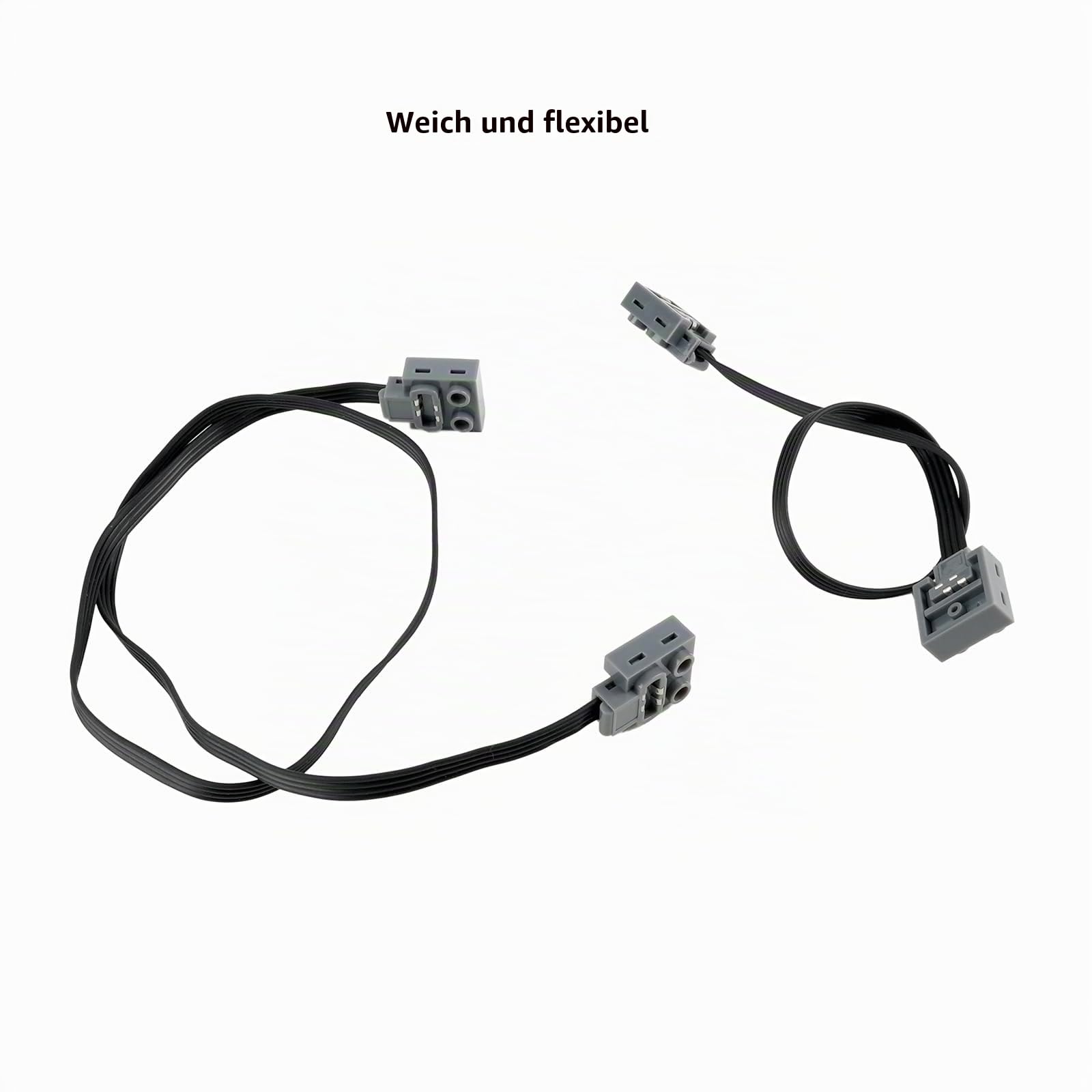 Power Functions Verlängerungskabel Kabelverbinder 50 cm kompatibel mit MOC Motor 8886 8871 8870 LED Light Link Line 8869 Schalter für Ziegel Bausteine Spielzeug