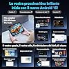 Laptok Tablet 10.1 pollici Android 15, 16GB RAM, 1332 * 800 HD丨5G WiFi丨BT5.4, Tab PC con Doppia Fotocamera, Android Tablet con Doppio Altoparlante, Batteria 5000mAh, GMS Widevine L1 (Nero) #4