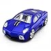 ECOiNVA do Lamborghini bezprzewodowa sport samochód mysz komputerowa gamingowa mysz lustro obraz powierzchnia AA zasilany baterią 2,4 GHz adapter USB błyszcząca mysz (niebieski)