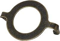 Vista 3 de 2pcs E26 Lámpara de zócalo fenólico Arpa Base de Sillín para Base Roscada E26, 1-7/16" (36 mm) Bronce