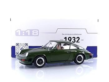 Amazon.com: Motor city classics 1:18 Porsche 911 Sc Green