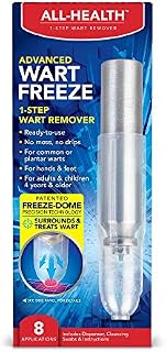 All Health All-Health Advanced Wart Freeze 1-Step Wart Remover, 8 Applications | Surrounds