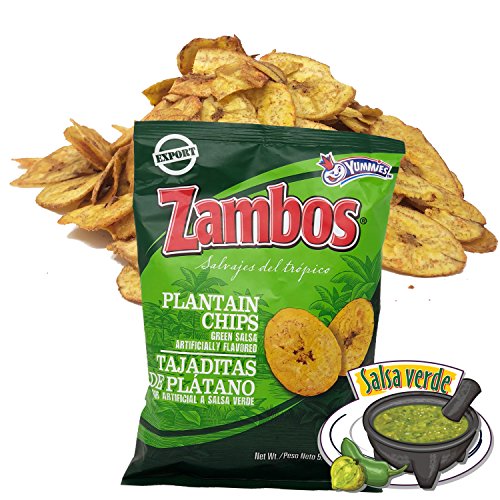 Buy Zambos ain Chips Delicious ain Chips with Green Salsa (Tajaditas