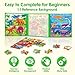 SYNARRY Dinosaur Magnetic Puzzles for Toddlers 3-5, 20 Pieces Travel Puzzles for Toddlers 2-4, Car Airplane Road Trip Activities Magnet Games Toys for 3 4 5 6 Year Old Children Boys Girls Gifts