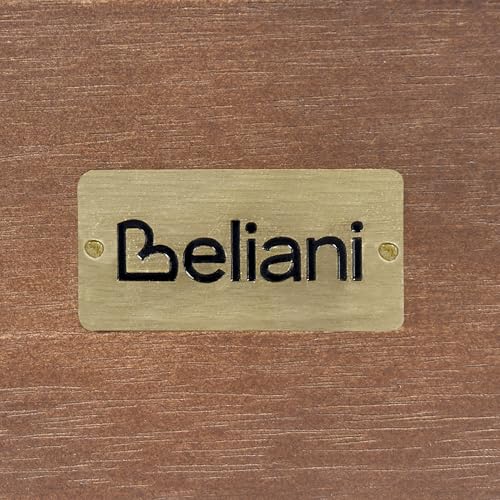 Tavolino Da Caffè Da Giardino In Legno Di Acacia Scuro 90 X 75 Cm Da Esterno Moderno Elegante - 5