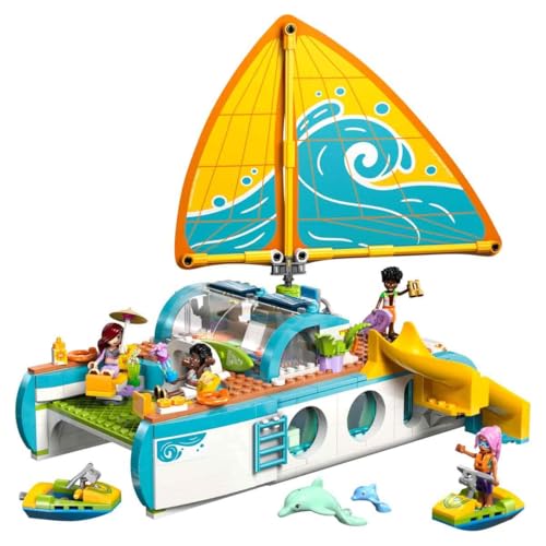 Image of LEGO Friends Travel Boat Adventure Building Kit Role-Play Toy 42664 Building Blocks Toys for 8+ Gift for Boys and Girls