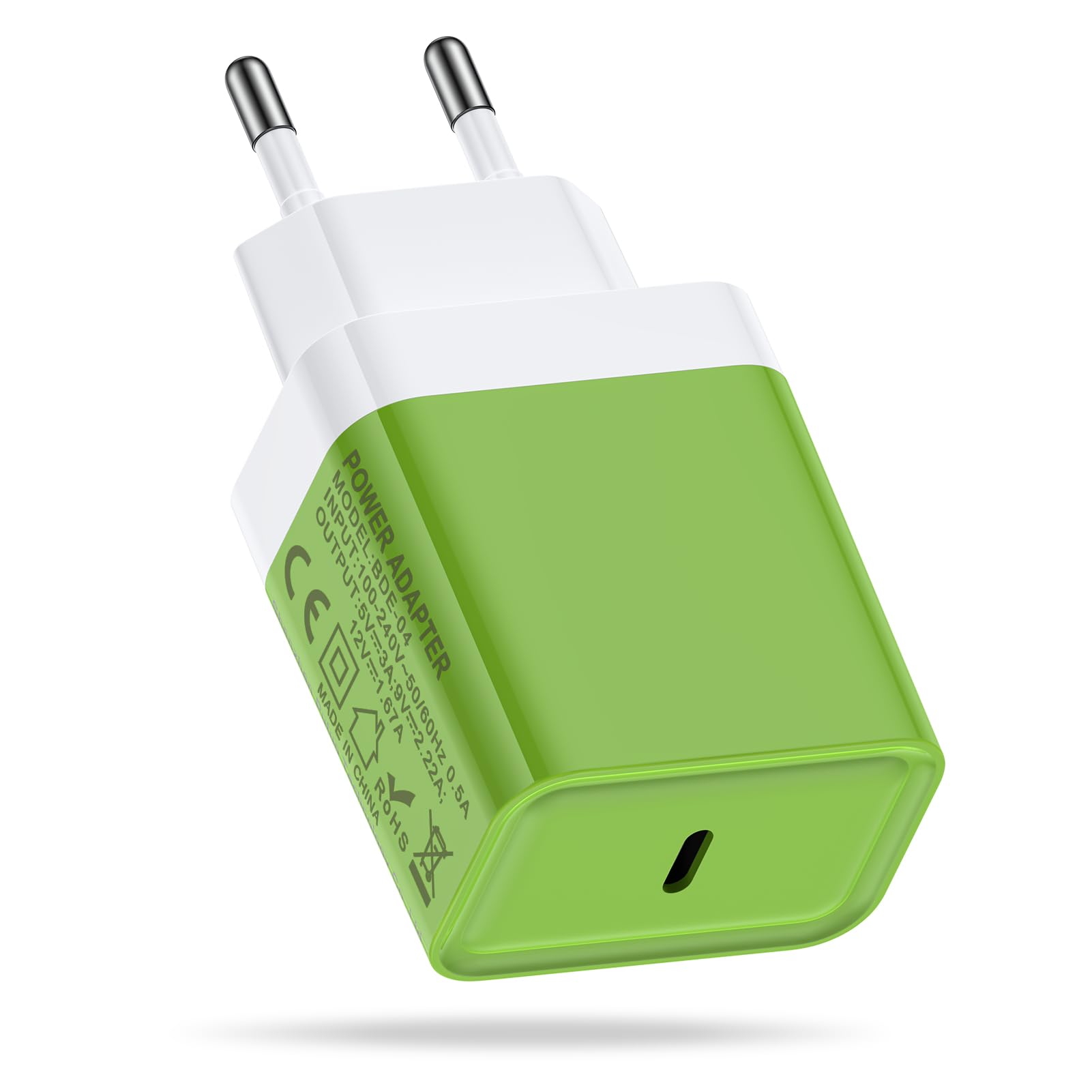 USB C Stecker Adapter Typ C Handy Ladegeräte for Samsung Galaxy A15/A16/A14/A22/A25/A35/A40/A51/A53/A54/A55/S23 FE, 20W USBC Netzteil Schnellladegerät Netzstecker Ladestecker Fast Charger Replacement