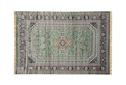 Image of Luxury Silk Carpet 2 x 6 FEET for Living Room or Bedroom, Made with Premium Silk, Perfect for Elegant Interiors Comfort and Timeless Design