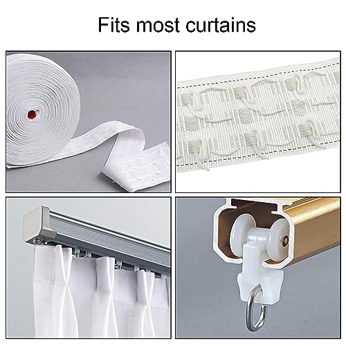 50 Ganci per Tenda RINFORZATI a proboscide