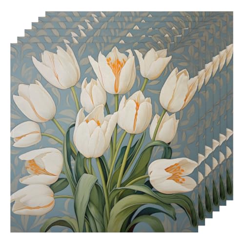Servilletas de Tela Multicolor Set x6 50.5x50.5 cm miniatura 1
