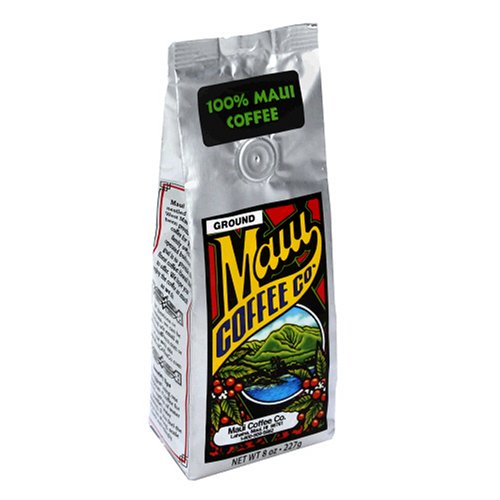 Maui Coffee Company 100% Maui Coffee (Ground), 7-Ounces (Pack of 3)