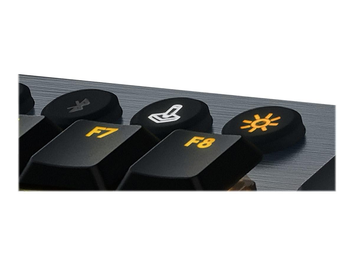 Logitech G915 Lightspeed Teclado Gaming Mecánico Inalámbrico con Teclas GL-Táctil de bajo Perfil, Diseño Ultra Delgado, 30 Horas de duración de la batería, Disposición QWERTY ES - Negro