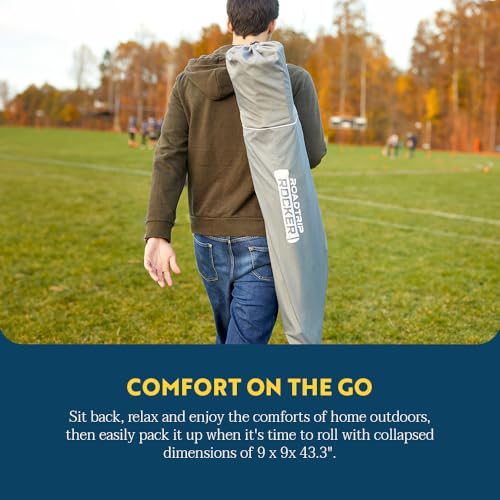 image for GCI OUTDOOR Roadtrip Rocker Camping Chair | Portable, Folding Rocking 
