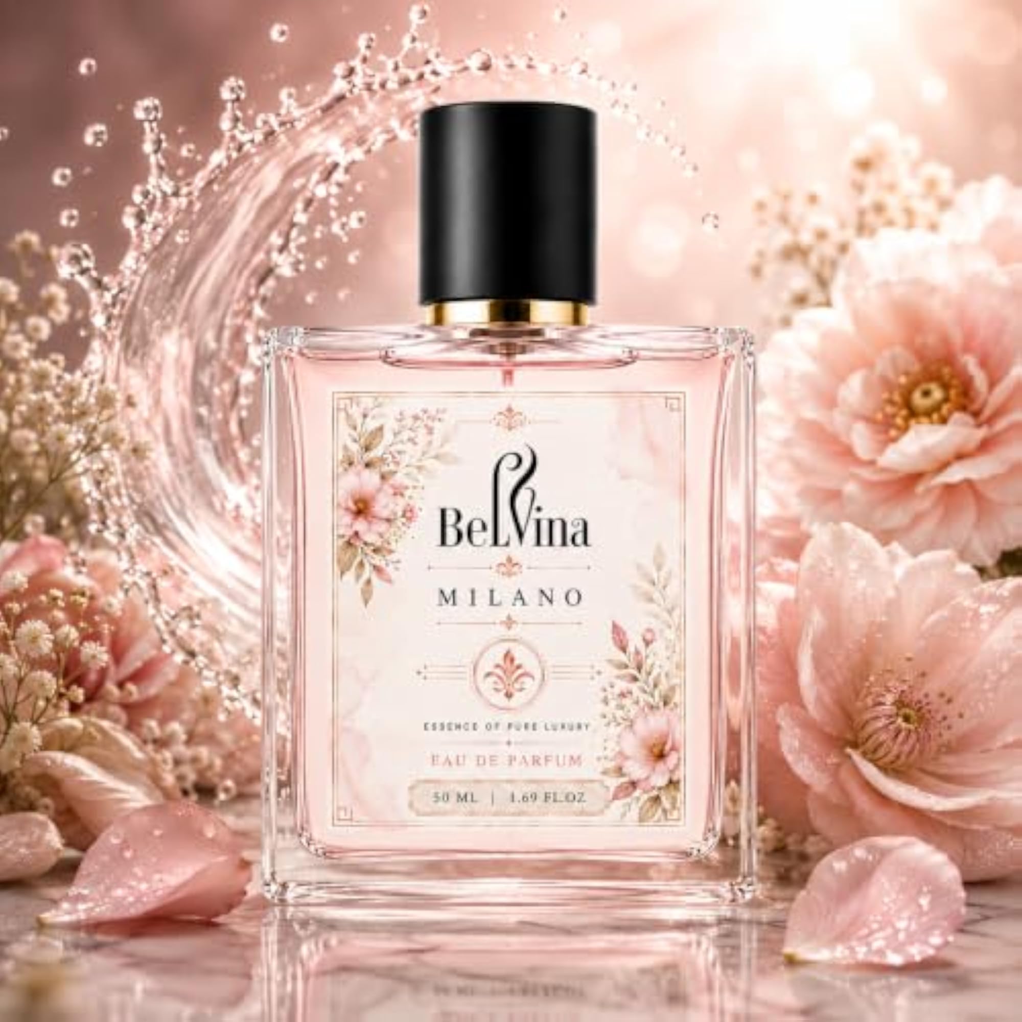 Premium Floral Eau de Parfum for Men & Women, 50ml