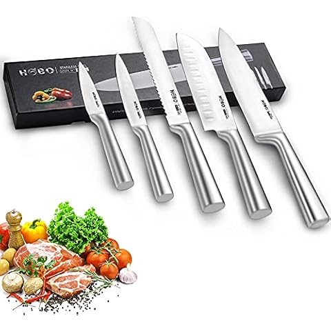 HOBO 5 Piece Stainless Steel Knife Set Cover