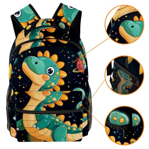 Sac à dos voyage multicolore avec porte-gourde ergonomique - 3