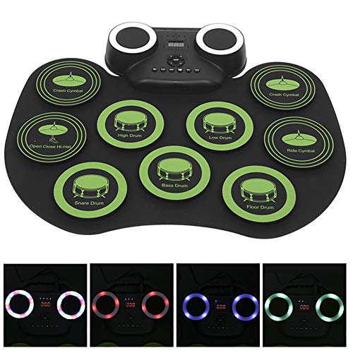 Elektronische Drum-Elektronische Drum Kit Draagbare USB Elektrische Drum Set Met Luidspreker Muziekinstrument - Image 8