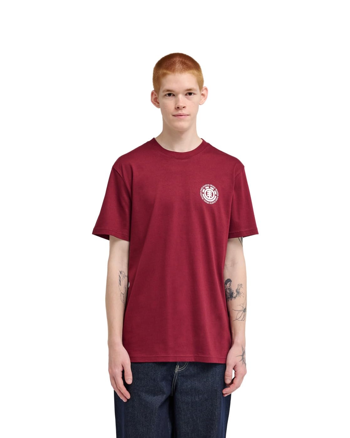 Element Seal Bp - Short Sleeve T-Shirt - Men - Red.