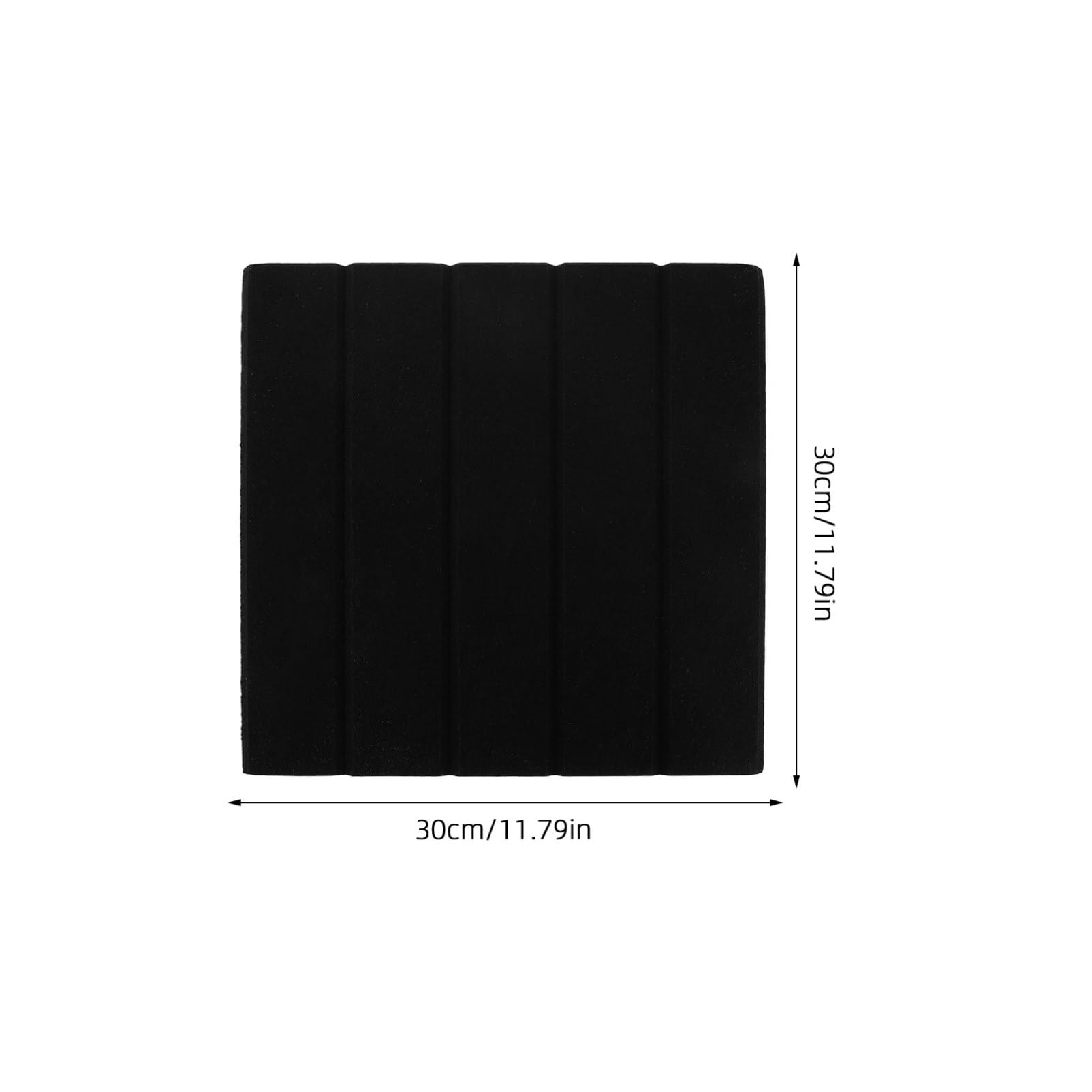 12 Piezas Paneles Acústicos Autoadhesivos para Pared Absorción Sonora Vertical Reducción de Ruido para Oficinas y Salas de Conferencias