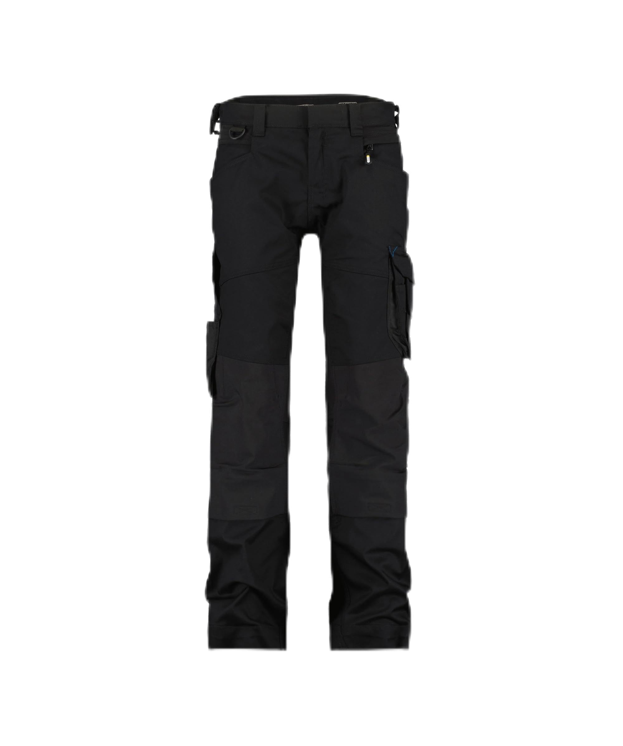 DASSY® Dynax Women DASSY® Dynax Women Stretch-Arbeitshose mit Kniepolstertaschen für Damen - Größe 48 - SCHWARZ