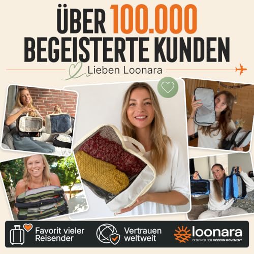 Compression Packing Cubes Set - Packwürfel Koffer Organizer Set Kompression – Ansicht 6