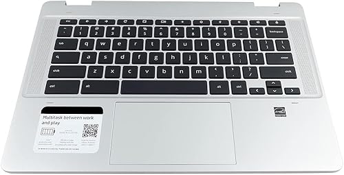 純正パームレスト タッチパッド キーボード シルバー HP Chromebook 14A-NA1083CL シリーズ M74070-001 M74073-001