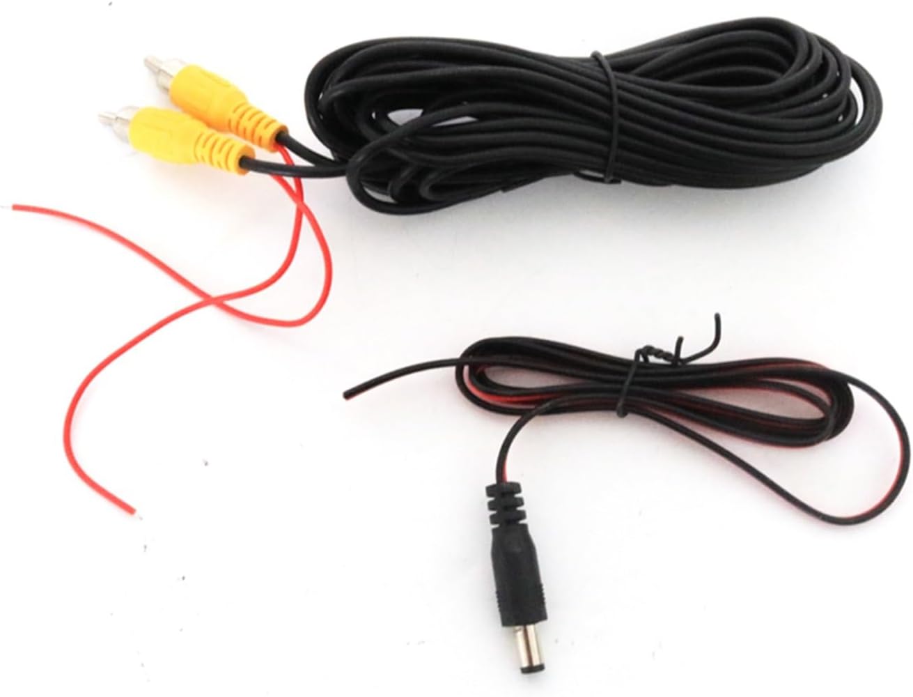 RCA 6M/10M/20M Video Cable Compatible with Car Rear View Camera Universal Wire Compatible with Connecting Reverse Camera with Car Multimedia Monitor(10m Cable)