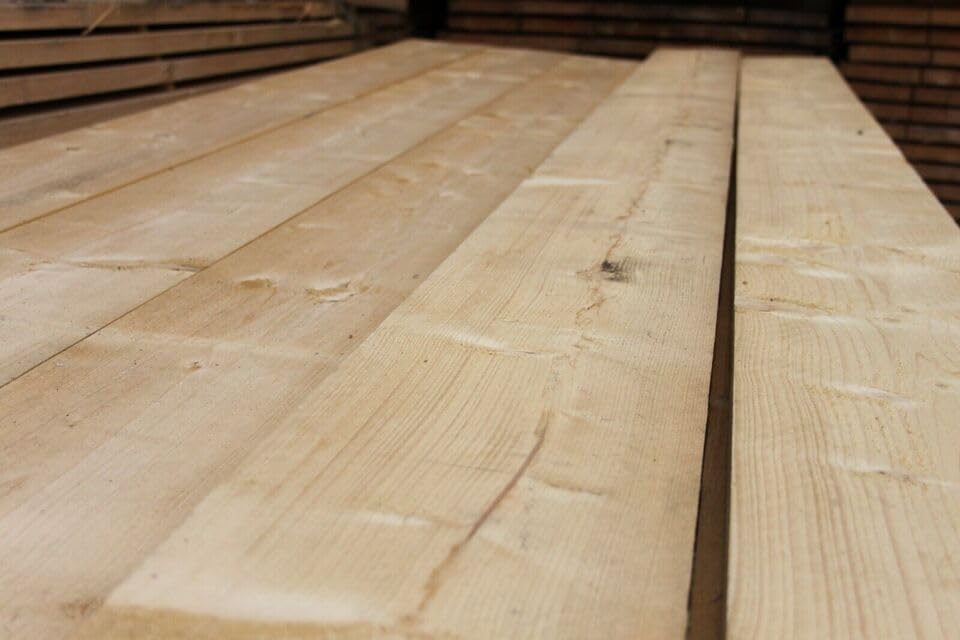 Scaffold Boards Timber Planks 1ft to 10ft Long x 9" Wide Unbanded Grade A Scaffold Boards/Planks (2, 10 foot long)