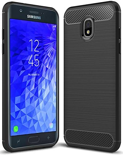 for Samsung Galaxy J7 2018 case, Galaxy J7 V 2nd Gen Case,Galaxy J7 Refine Case,Galaxy J7 Aero,J7 Star,J7 Top,J7 Crown,J7 Aura,J7 Eon,J737V,J737T,TPU Protective Case Cover(Black)