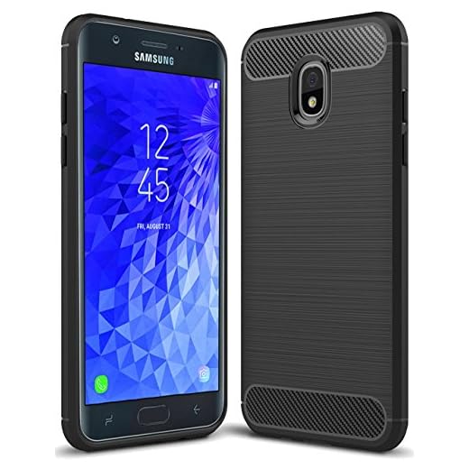 Sucnakp for Samsung Galaxy J7 2018 case, Galaxy J7 V 2nd Gen Case,Galaxy J7 Refine Case,Galaxy J7 Aero,J7 Star,J7 Top,J7 Crown,J7 Aura,J7 Eon,J737V,J737T,TPU Protective Case Cover(Black)