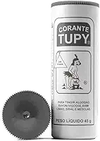 Corante Para Tingir Tecidos Roupa Artesanato 45g Tupy (Cinza)