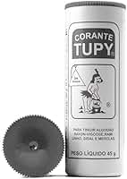 Corante Para Tingir Tecidos Roupa Artesanato 45g Tupy (Cinza)