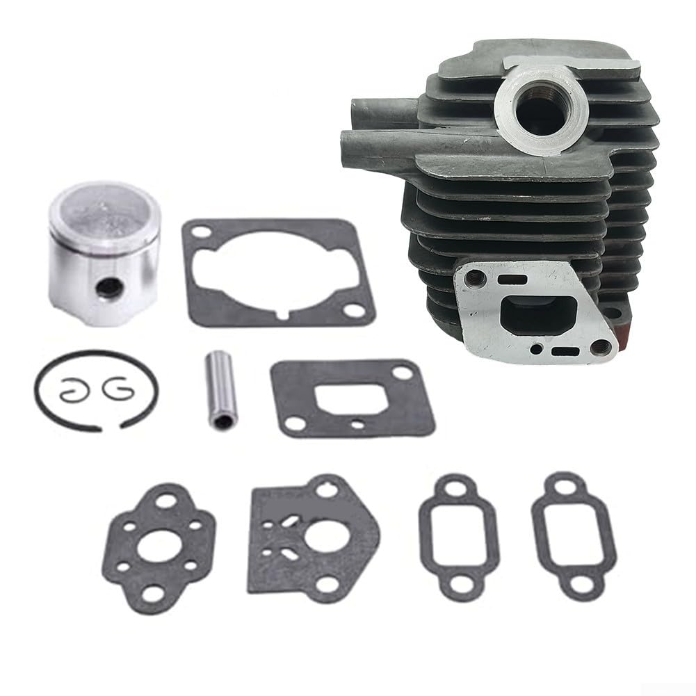 Juego de pistón de cilindro para Echo Gt-225-225 Pas-225 sustituye a A130000540 P021051050 Juego de reparación de motor con juntas para piezas de recortadora de hilo