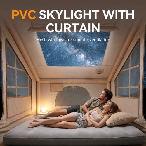 Wixeeua Inflatable Tent with Skylight miniatura 4