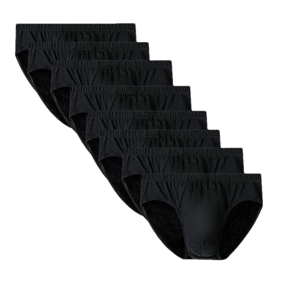 keusyoi 8 calzoncillos para hombre, ropa interior de algodón para hombre, ropa interior de bikini para hombre, ropa interior cómoda y sexy