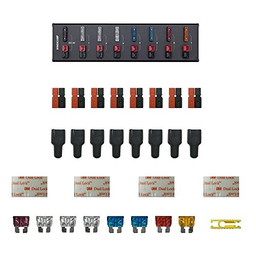 Windcamp Ap-8 8 Port 40A Connector Power Splitter Distributor Source Strip 8 Output. #TOP4