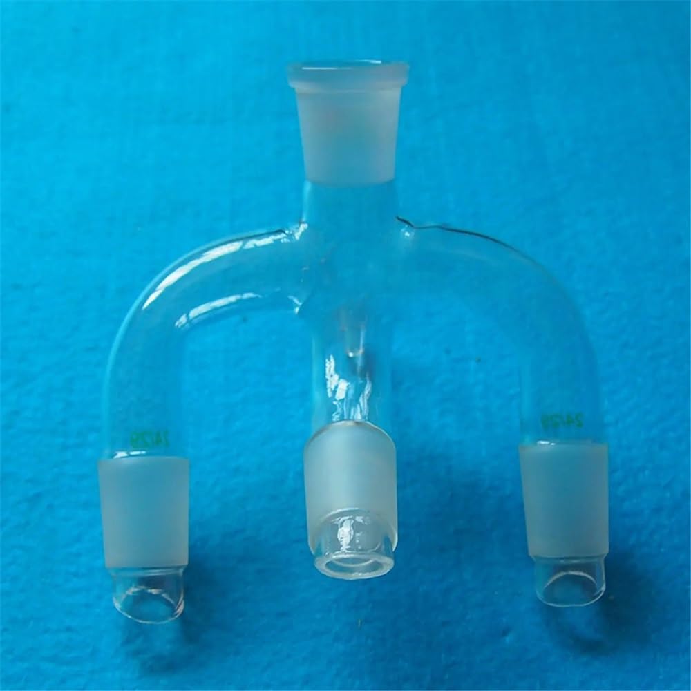 Adaptador receptor de vidrio 24/40 con junta esmerilada múltiple for cristalería de laboratorio