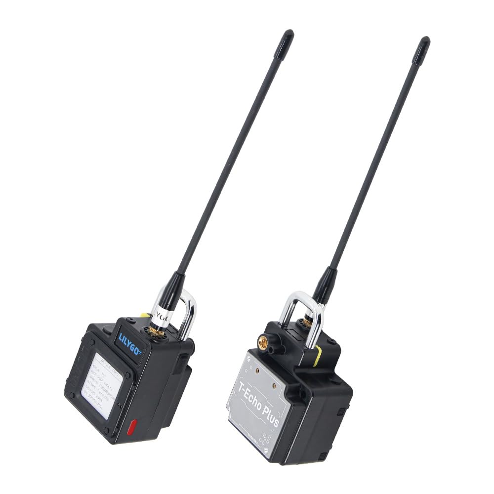 LILYGO T-Echo Plus LoRa TTGO - Placa de desarrollo con pantalla de papel electrónico SPL de 1,54" sin sensor BME280 (433 MHz), color negro