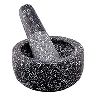 Avanti Granite Mini Mortar and Pestle, 9.5 cm Diameter, Black Speckled
