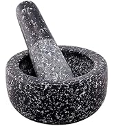 Avanti Granite Mini Mortar and Pestle, 9.5 cm Diameter, Black Speckled
