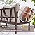 COMLAX FIELD Patio Furniture Set, 6 Pieces Outdoor Couch Sectional, L Shaped Patio Sofa, Metal Patio Couch Sectional with Side Table, Outdoor Seating Conversation Set, Beige