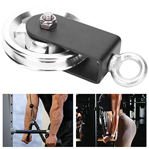 Polia De Liga De Alumínio Premium De 95mm, Roda Suspensa Silenciosa Para Suporte De Equipamento De F