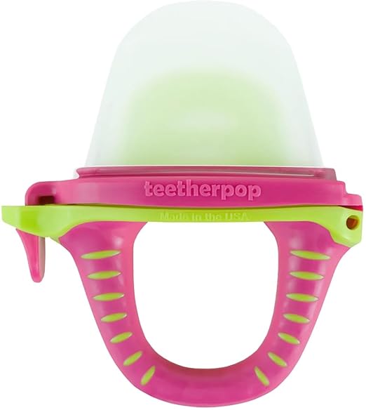 teetherpop Fillable Silicone Teether for Breastmilk
