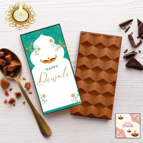 Image of Expelite Special Diwali Gifts Chocolates with 100g Chocolate Bar Best Diwali Gifts for Family and Friends in 200