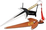 12 Inch Big Weapon Ninja Kunai Kakashi Namikaze Minato Yondaime Model Metal Action Figure Toys Gift