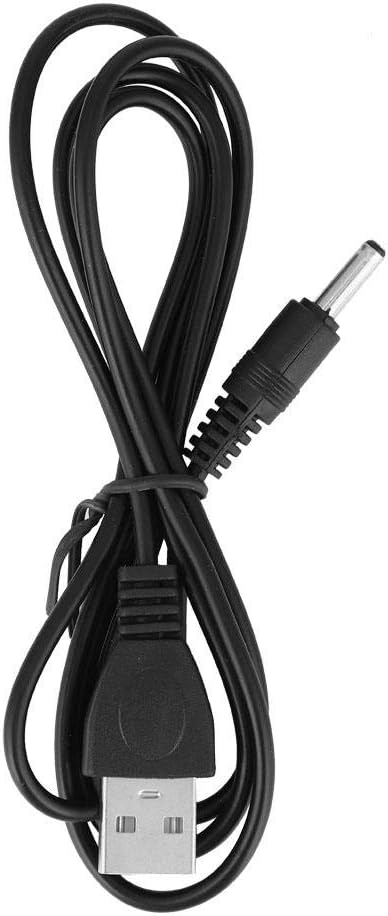 Close-up of the USB power cable for the Jectse TE-801 Helping Hands Magnifying Repair Stand.