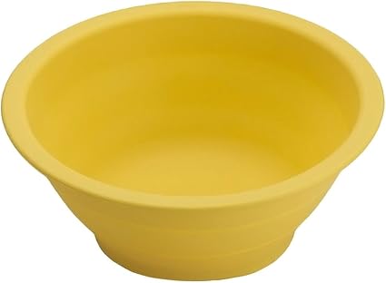 Amazon Co Jp Kokki シリコン ボール リーフイエロー 24cm ホーム キッチン